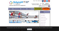 Desktop Screenshot of bullying.co.uk
